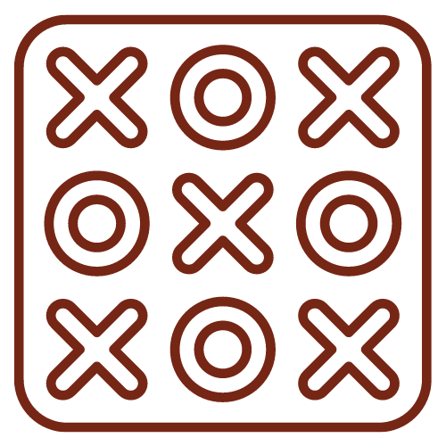 tictactoe and other board games or yard games